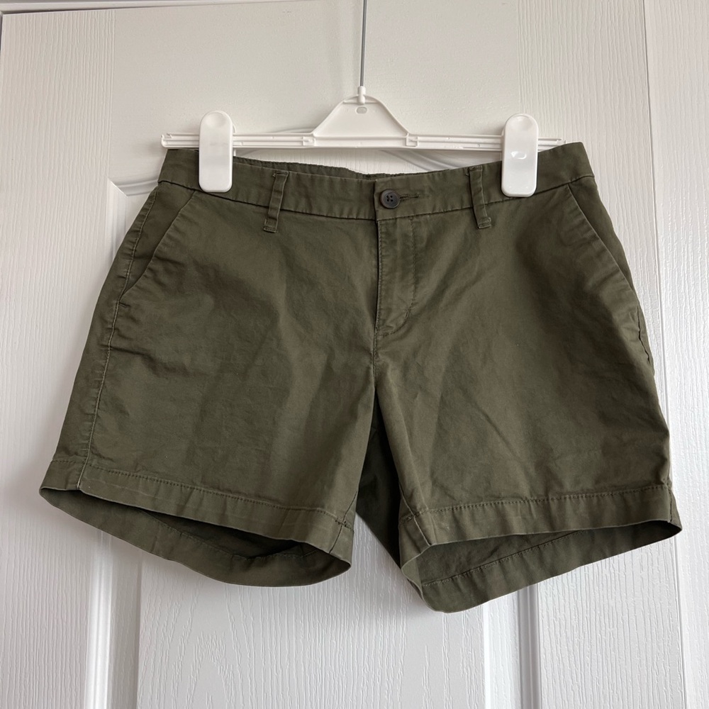 Old Navy Army Green Chino Shorts